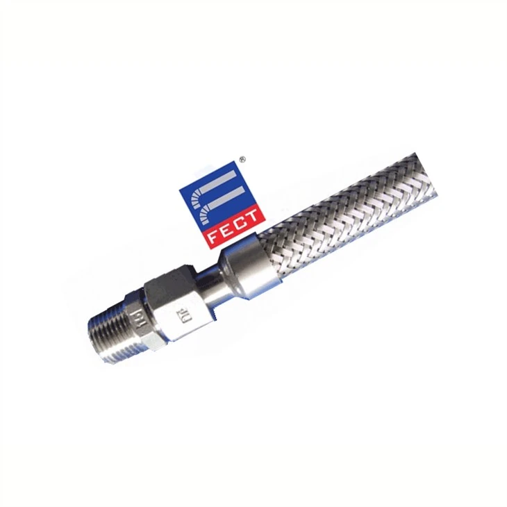 Lopper Nut Connector Braided Corrugated Stainless Steel Pipe